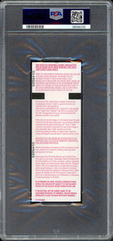 Ichiro Suzuki Autographed August 27th, 2022 Seattle Mariners Hall Of Fame HOF Induction Ticket Stub PSA 2 Auto Grade Gem Mint 10 "M's HOF 8-27-22" PSA/DNA #68586200