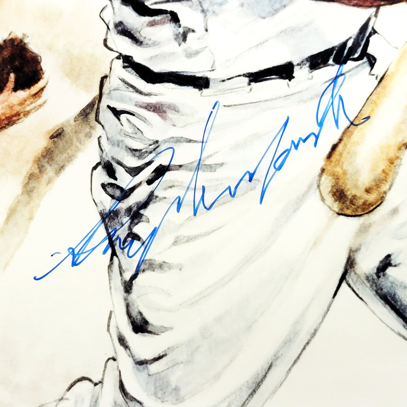 Roy Campanella Autographed Framed 16x20 Photo Brooklyn Dodgers PSA/DNA #S00330