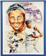 Roy Campanella Autographed Framed 16x20 Photo Brooklyn Dodgers PSA/DNA #S00331