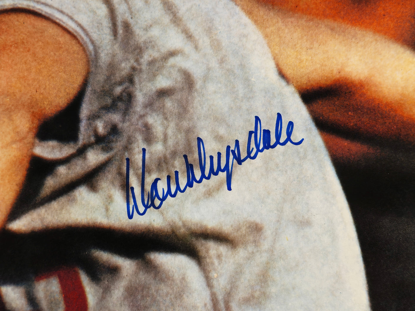 Don Drysdale Autographed 24x36 Major League Poster Los Angeles Dodgers Beckett BAS QR Stock #238787
