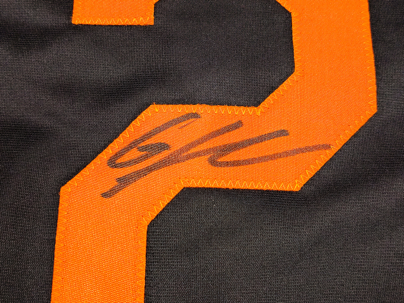 Baltimore Orioles Gunnar Henderson Autographed Black Jersey Beckett BAS Witness Stock #238793