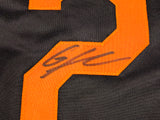 Baltimore Orioles Gunnar Henderson Autographed Black Jersey Beckett BAS Witness Stock #238793
