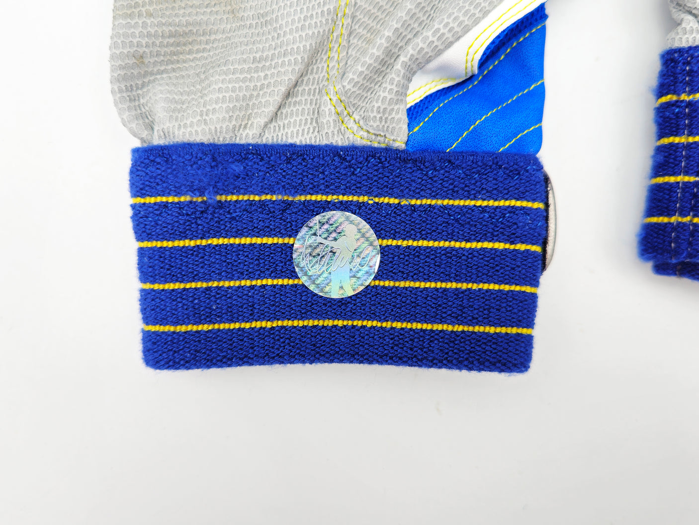 Ichiro Suzuki Autographed Pair of Blue & Grey Mizuno Game Used Batting Gloves Seattle Mariners "#51" IS Holo SKU #238824