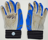 Ichiro Suzuki Autographed Pair of Blue & Grey Mizuno Game Used Batting Gloves Seattle Mariners "#51" IS Holo SKU #238830