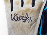 Ichiro Suzuki Autographed Pair of Grey & Teal Mizuno Game Used Batting Gloves Seattle Mariners "#51" IS Holo SKU #238833