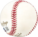 Curt Schilling Autographed Official 2001 World Series Logo Baseball Arizona Diamondbacks Beckett BAS QR #BL93529