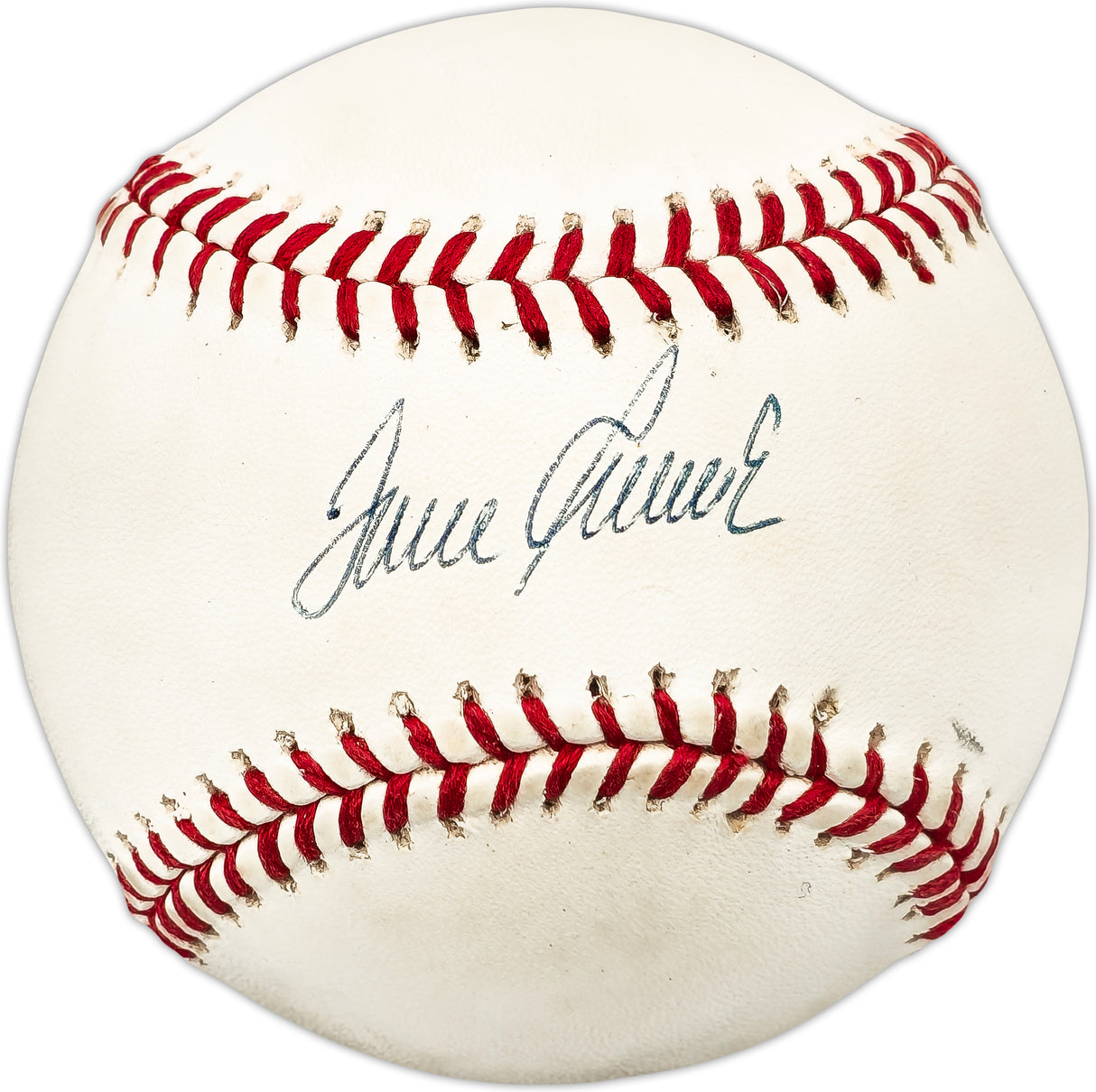 Tom Seaver Autographed Official NL Baseball New York Mets, Cincinnati Reds Beckett BAS QR #BL93560