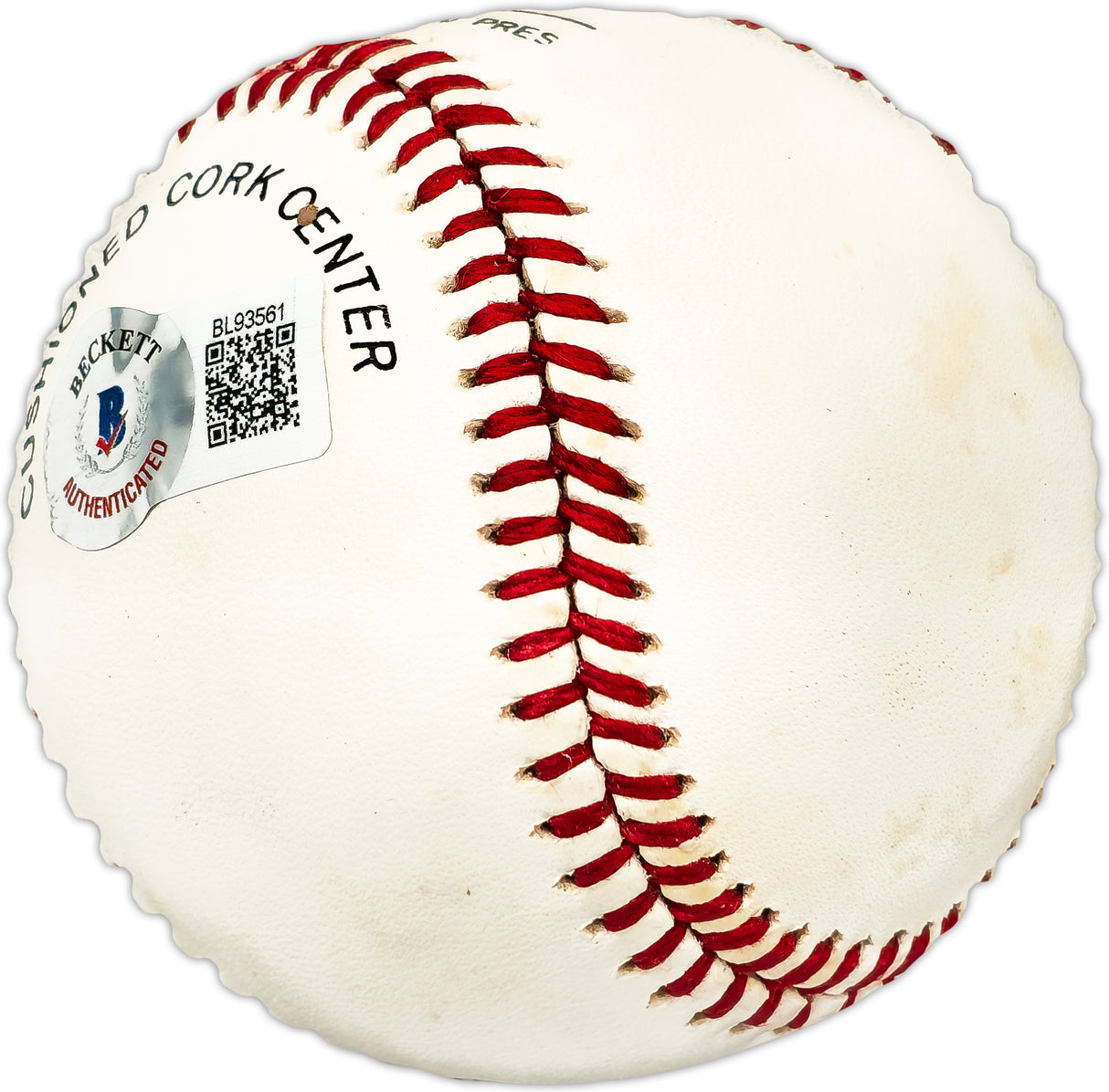 Tom Seaver Autographed Official NL Baseball New York Mets, Cincinnati Reds Beckett BAS QR #BL93561