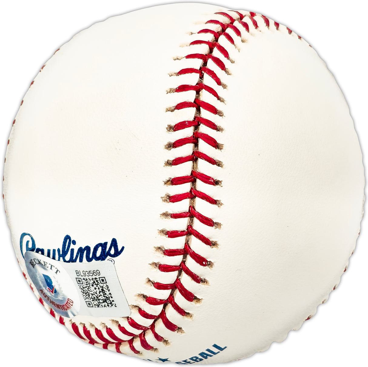 Boots Day Autographed Official MLB Baseball Montreal Expos Beckett BAS QR #BL93569