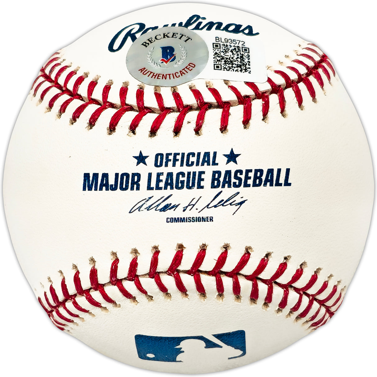 Mike Garman Autographed Official MLB Baseball Boston Red Sox Beckett BAS QR #BL93572
