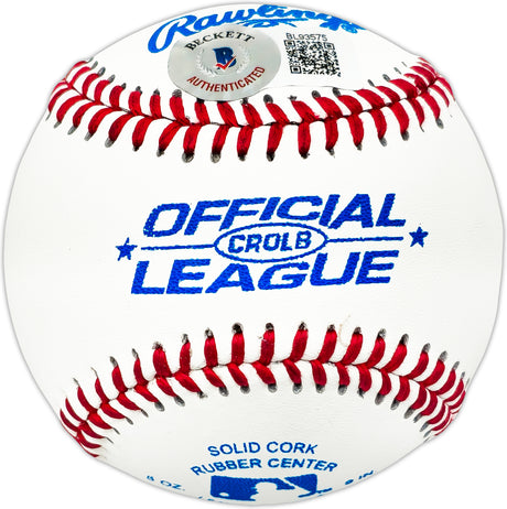 Bill Greason Autographed Official League Baseball St. Louis Cardinals "54" Beckett BAS QR #BL93575