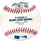 Kosuke Fukudome Autographed Official MLB Baseball Chicago Cubs Beckett BAS QR #BL93580