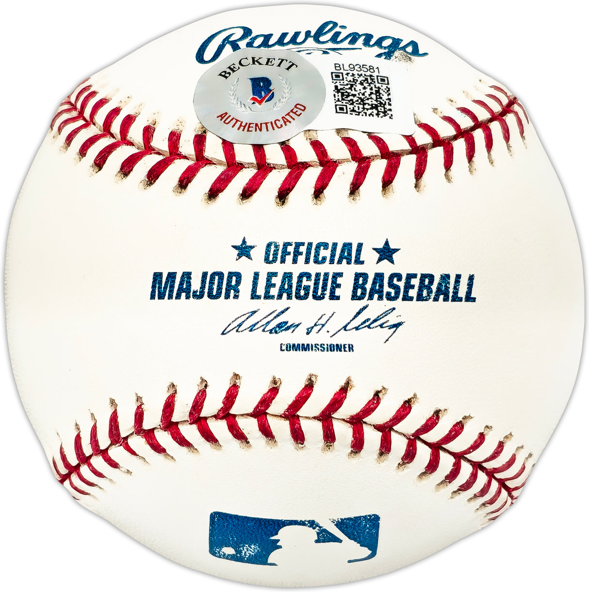 John Romonosky Autographed Official MLB Baseball Cardinals, Senators Beckett BAS QR #BL93581
