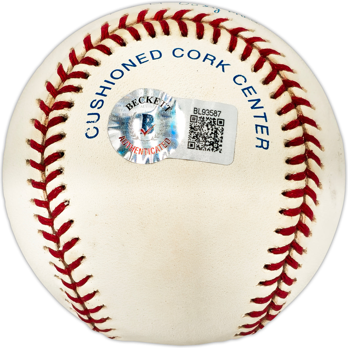 Herb Hash Autographed Official AL Baseball Boston Red Sox "Red Sox Pitcher 1936-1942" Beckett BAS QR #BL93587