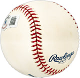 Emil Mailho Autographed Official MLB Baseball Phil. A's Beckett BAS QR #BL93593