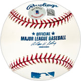 Al LaMacchia Autographed Official MLB Baseball Browns, Senators "38384" Beckett BAS QR #BL93602