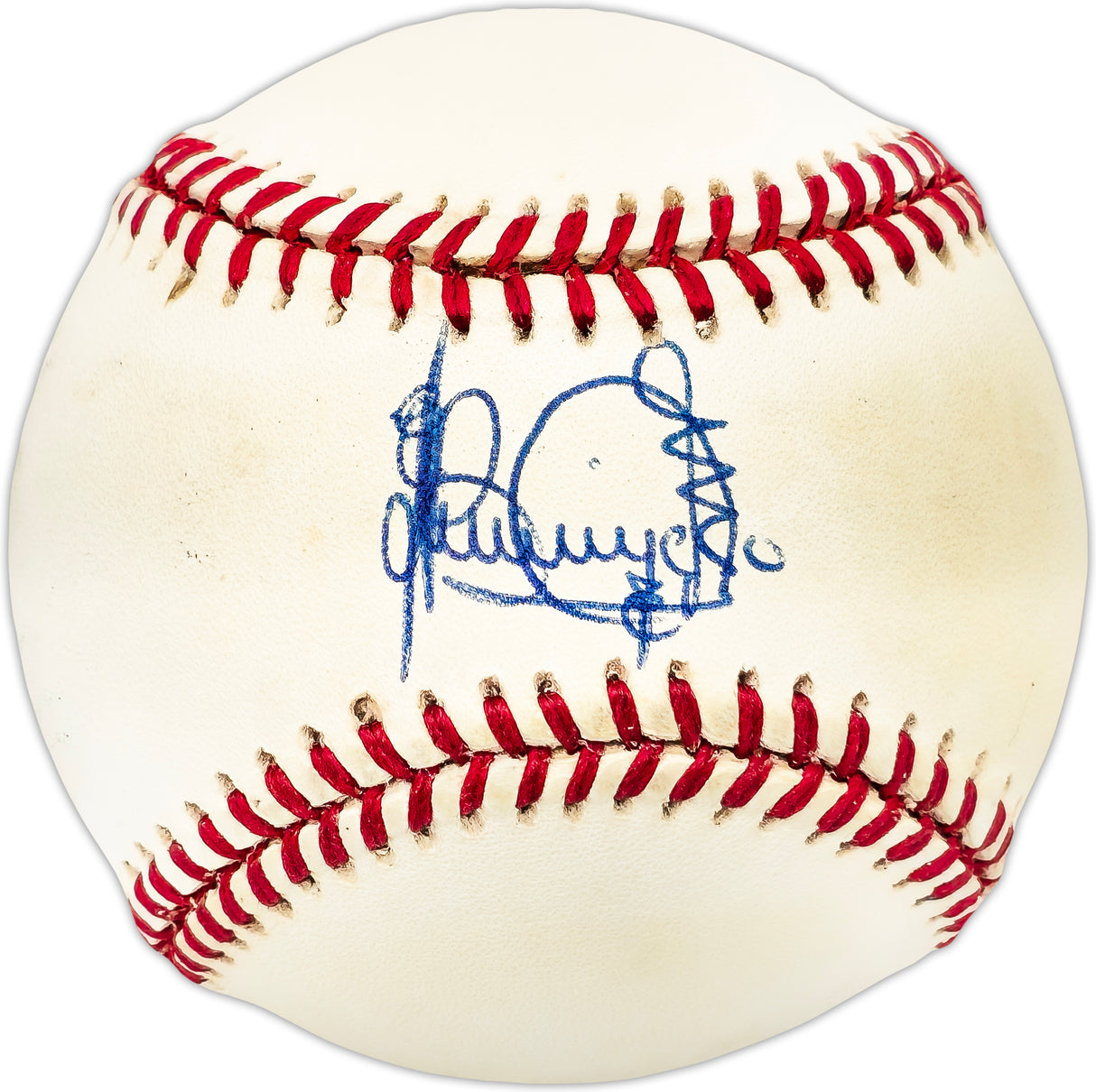 Benny Ayala Autographed Official NL Baseball Baltimore Orioles, St. Louis Cardinals Beckett BAS QR #BL93607