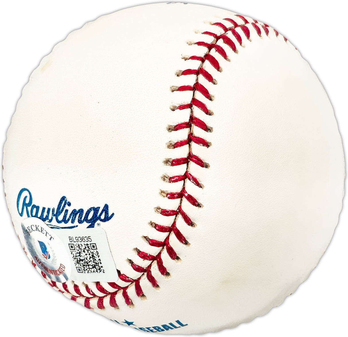 Lennie Merullo Autographed Official MLB Baseball Chicago Cubs "45 Cubs" Beckett BAS QR #BL93635