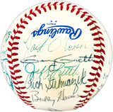 1982 Minnesota Twins Team Autographed Official AL Baseball With 24 Signatures SKU #225422