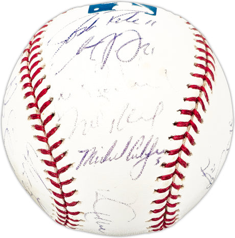 2006 Minnesota Twins Team Autographed Official MLB Baseball With 21 Signatures SKU #225427