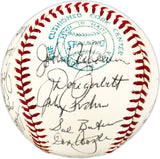 1981 Minnesota Twins Team Autographed Official Spalding MLB Baseball With 23 Signatures SKU #225432