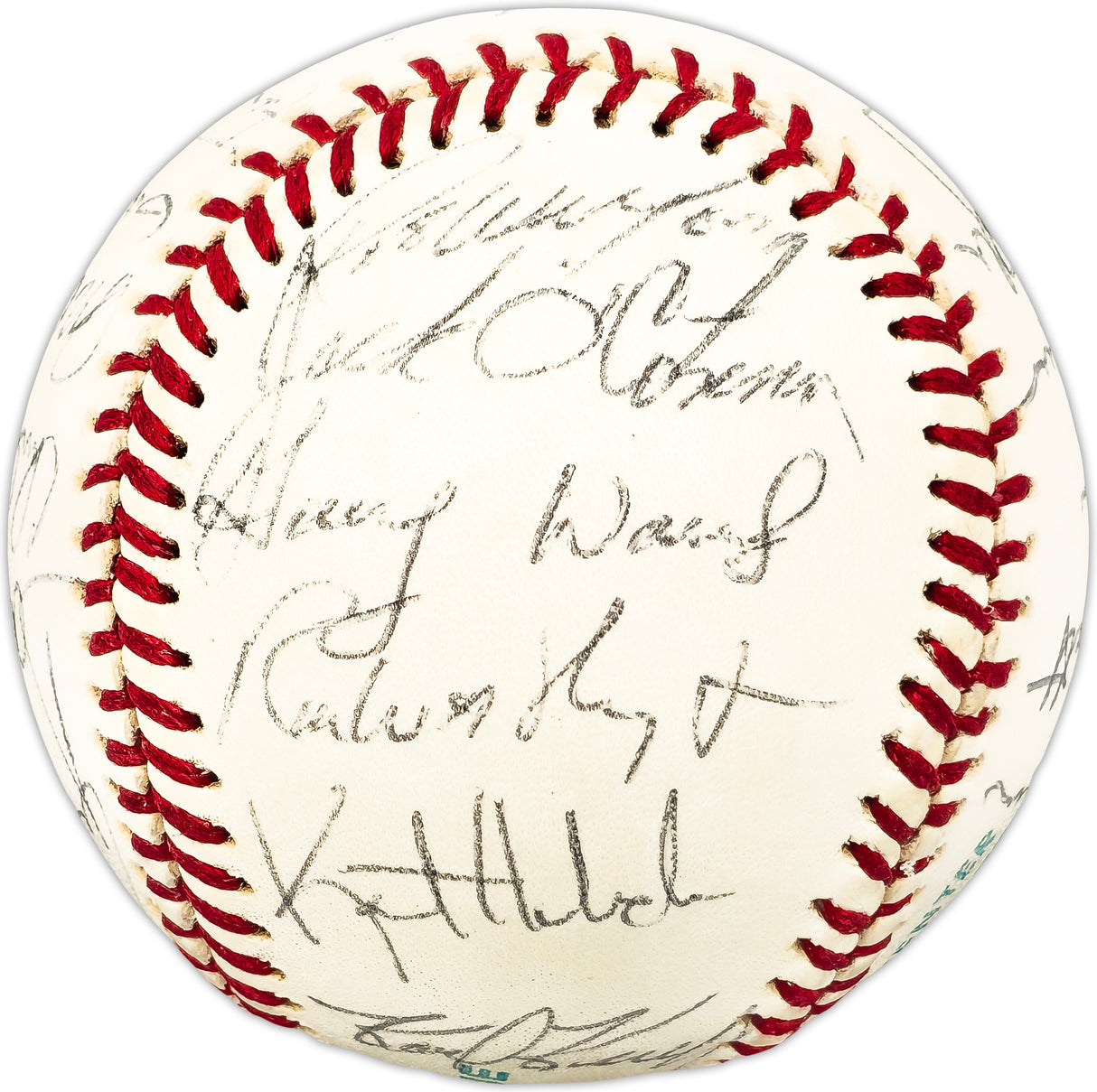 1981 Minnesota Twins Team Autographed Official Spalding MLB Baseball With 23 Signatures SKU #225432