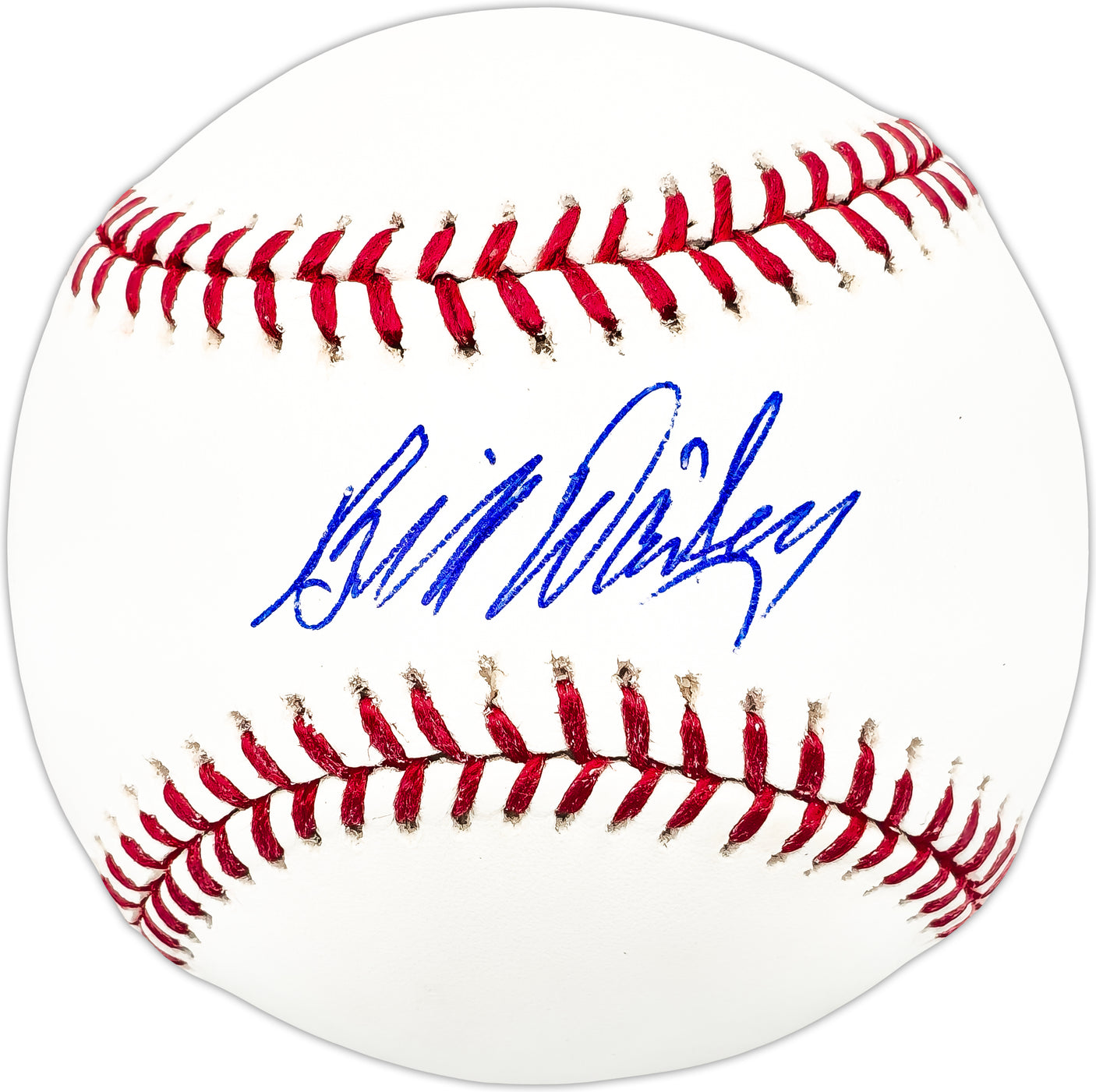 Bill Dailey Autographed Official MLB Baseball Cleveland Indians, Detroit Tigers SKU #225630