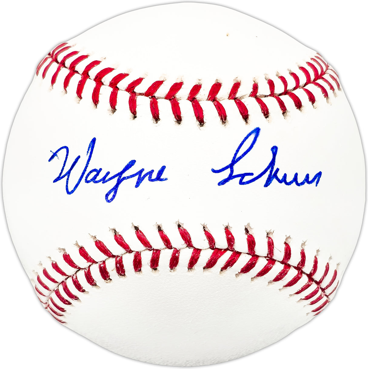Wayne Schurr Autographed Official MLB Baseball Chicago Cubs SKU #225631