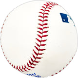 Bob Burda Autographed Official MLB Baseball San Francisco Giants "10=965-70 SF Giants" SKU #225636