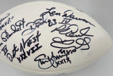 Super Bowl MVP's Autographed White Wilson NFL Football With 16 Signatures Including Joe Namath PSA/DNA #AB10133