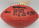 Johnny Unitas Autographed Official NFL Leather Football Baltimore Colts Beckett BAS #A75841