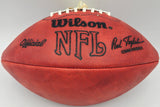 Johnny Unitas Autographed Official NFL Leather Football Baltimore Colts Beckett BAS #A75848