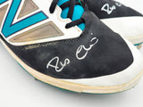 Robinson Cano Autographed Pair of Game Used Teal, White & Black New Balance Revlite Cleats Seattle Mariners PSA/DNA #7A96599 & 7A96600