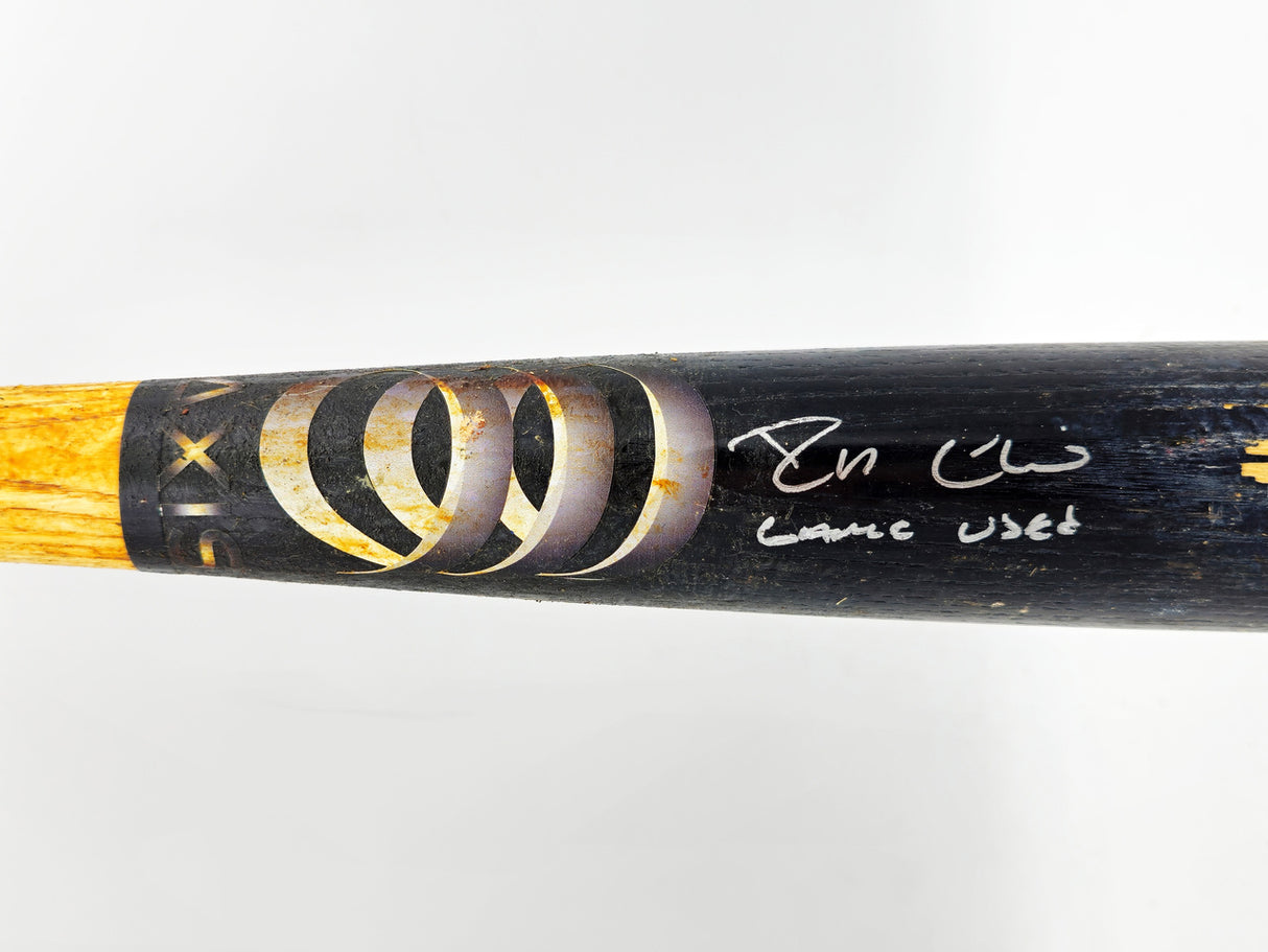 Robinson Cano Autographed Game Used Black Customized Baseball Bat New York Yankees "Game Used" PSA/DNA #7A96469