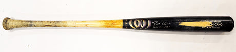 Robinson Cano Autographed Game Used Black Customized Baseball Bat New York Yankees "Game Used" PSA/DNA #7A96469