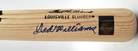 Ted Williams Autographed Blonde Louisville Slugger Player Model Baseball Bat Boston Red Sox Beckett BAS #A53605