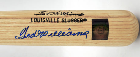 Ted Williams Autographed Blonde Louisville Slugger Player Model Baseball Bat Boston Red Sox Beckett BAS #A53606