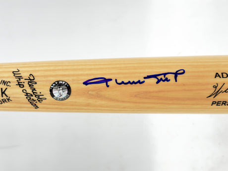 Willie Mays Autographed Blonde Adirondack Player Model Baseball Bat San Francisco Giants PSA/DNA #B74978