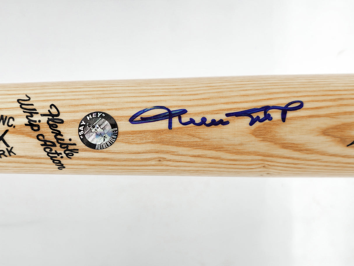 Willie Mays Autographed Blonde Adirondack Player Model Baseball Bat San Francisco Giants PSA/DNA #B74979