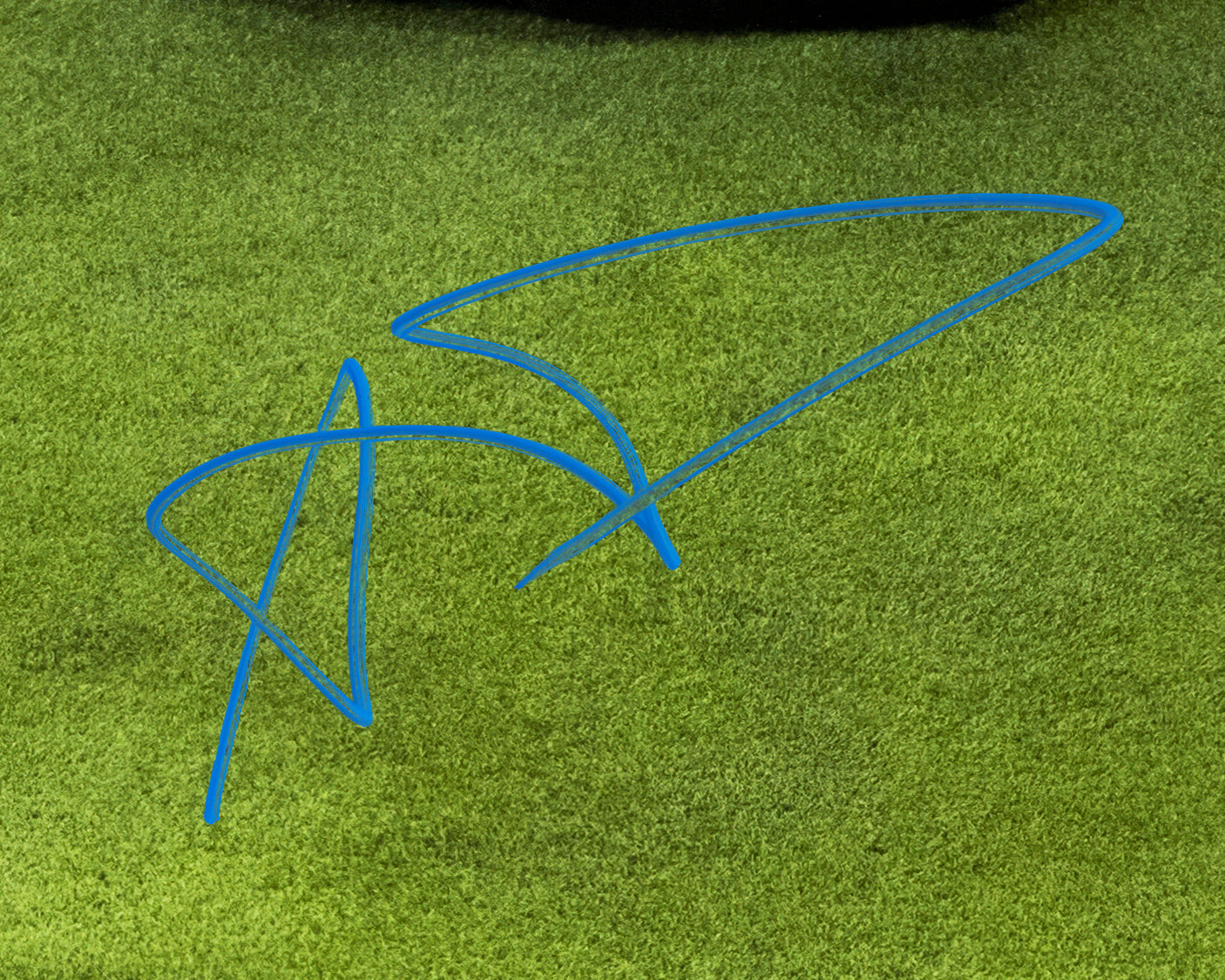 Aaron Donald Autographed 16x20 Photo Los Angeles Rams Super Bowl LVI 56 Last Play Beckett BAS Witness Stock #224855