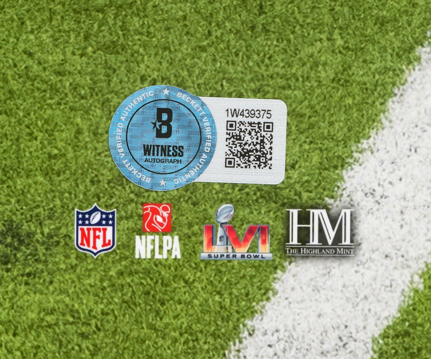 Aaron Donald Autographed 16x20 Photo Los Angeles Rams Super Bowl LVI 56 Last Play Beckett BAS Witness Stock #224855