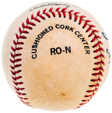Willie Mays Autographed Official Feeney NL Baseball San Francisco Giants "Best Wishes" Vintage Signature JSA #XX60904