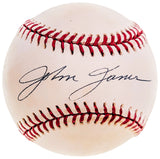 John James Autographed Official AL Baseball 1961 New York Yankees JSA #H93892