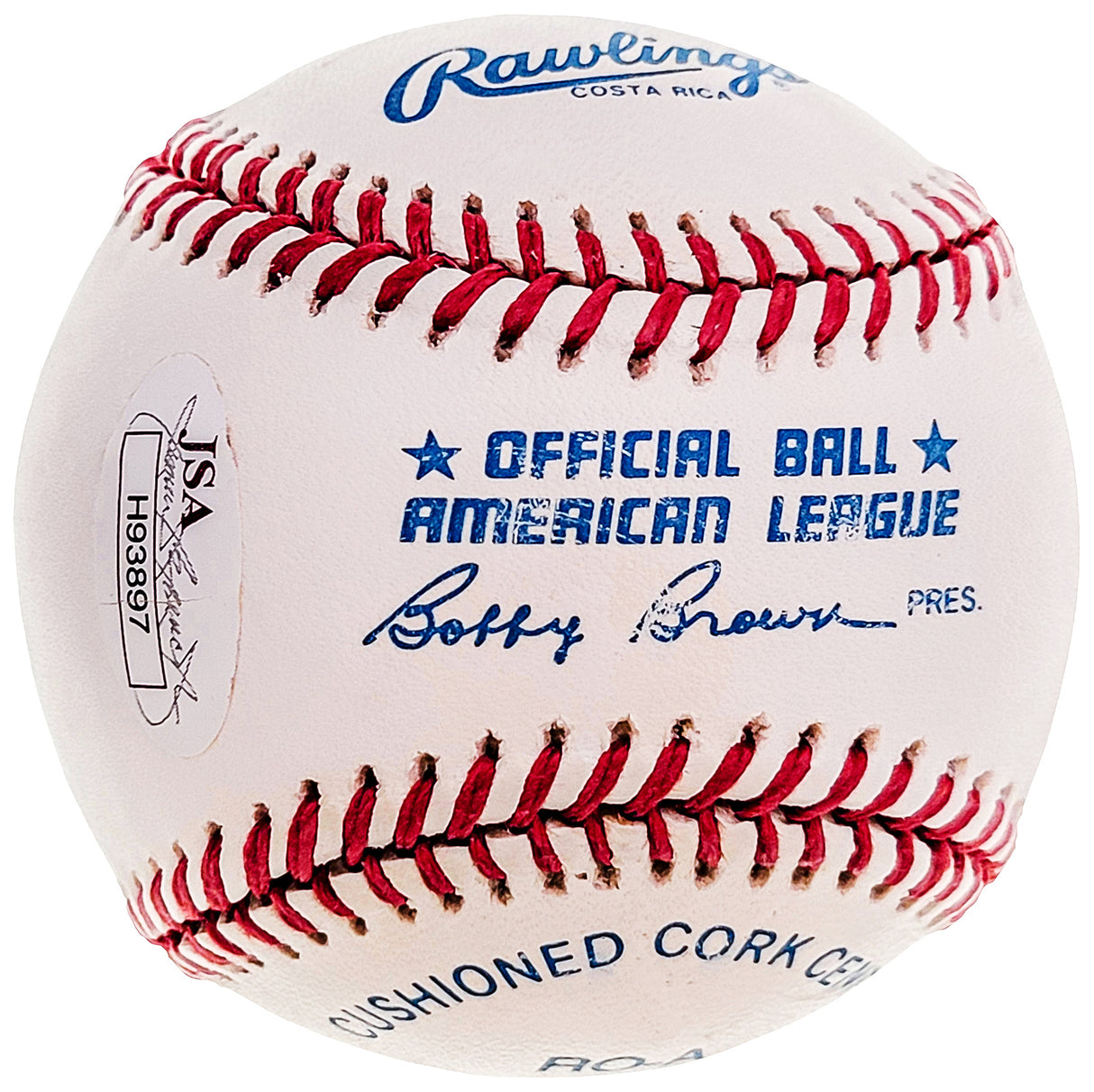 Bob Daley Autographed Official AL Baseball New York Yankees JSA #H93897