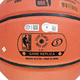 Manu Ginobili Autographed Official Spalding Signature Series Basketball San Antonio Spurs Beckett BAS Witness Stock #211904