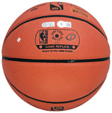 Jordan Poole Autographed Official Spalding Signature Series Basketball Golden State Warriors Beckett BAS Witness Stock #211898
