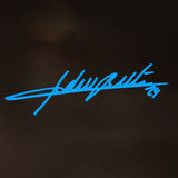 Adrian Beltre Autographed 16x20 Photo Texas Rangers Helmet Tip JSA Stock #211893