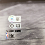 Manu Ginobili Autographed 16x20 Photo San Antonio Spurs Beckett BAS Witness Stock #211903