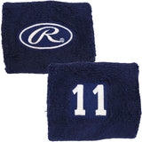 Edgar Martinez Unsigned Game Used Rawlings Navy Blue Wristband Seattle Mariners With Signed Certificate Stock #211910
