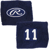 Edgar Martinez Unsigned Game Used Rawlings Navy Blue Wristband Seattle Mariners With Signed Certificate Stock #211910